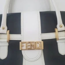 VTG Fendi Logo Shadow Flap 2000s 2