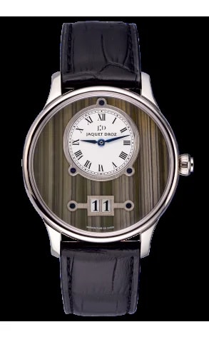 Worldofluxuryus — Jaquet Droz Petite Heure Minute Grande Date — Watch — resale