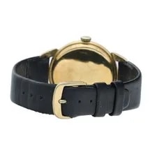 IWC 18k Gold Silver Arabic Dial 36 Mm Leather Manual Wind 4