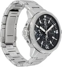 IWC Aquatimer iw376804 Stainless Steel Black Dial 44mm Automatic 3