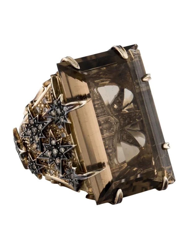 H.Stern — 18K Smoky Quartz & Highlight Stars — Jewelry — resale