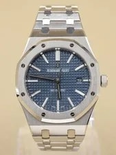 Audemars Piguet — Audemars Piguet Royal Oak Selfwinding Blue 15400ST.OO.1220ST.03 Archives 2017 — Watch — resale