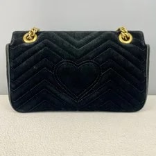 Gucci Marmont Logo Quilted Chain - Very Good #1WA10SY 4
