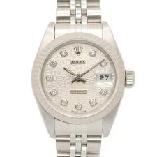 Rolex — Rolex Datejust Diamond T 69174G Automatic 18KWG Gold — Watch — resale