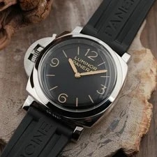 Officine Panerai Luminor1950 Left-Handed 3-Day Acciaio PAM00557 3