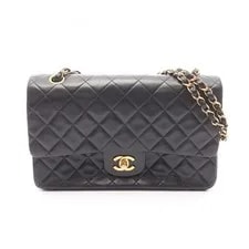 Chanel — Chanel Matelasse W Flap Chain Shoulder Bag Lamb Sheep ) GHW CC — Handbag — resale