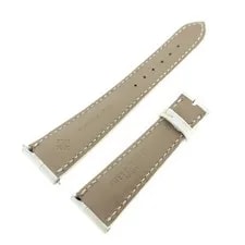 Patek Philippe White Leather Belt Unused Genuine Leather Accessories From J 2