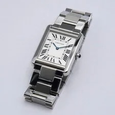 Cartier Tank Solo Large W5200014 Silver Dial Box Papers 2
