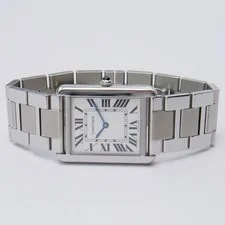 Cartier Tank Solo Large W5200014 Silver Dial Box Papers 3