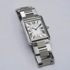 Cartier Tank Solo Large W5200014 Silver Dial Box Papers 4