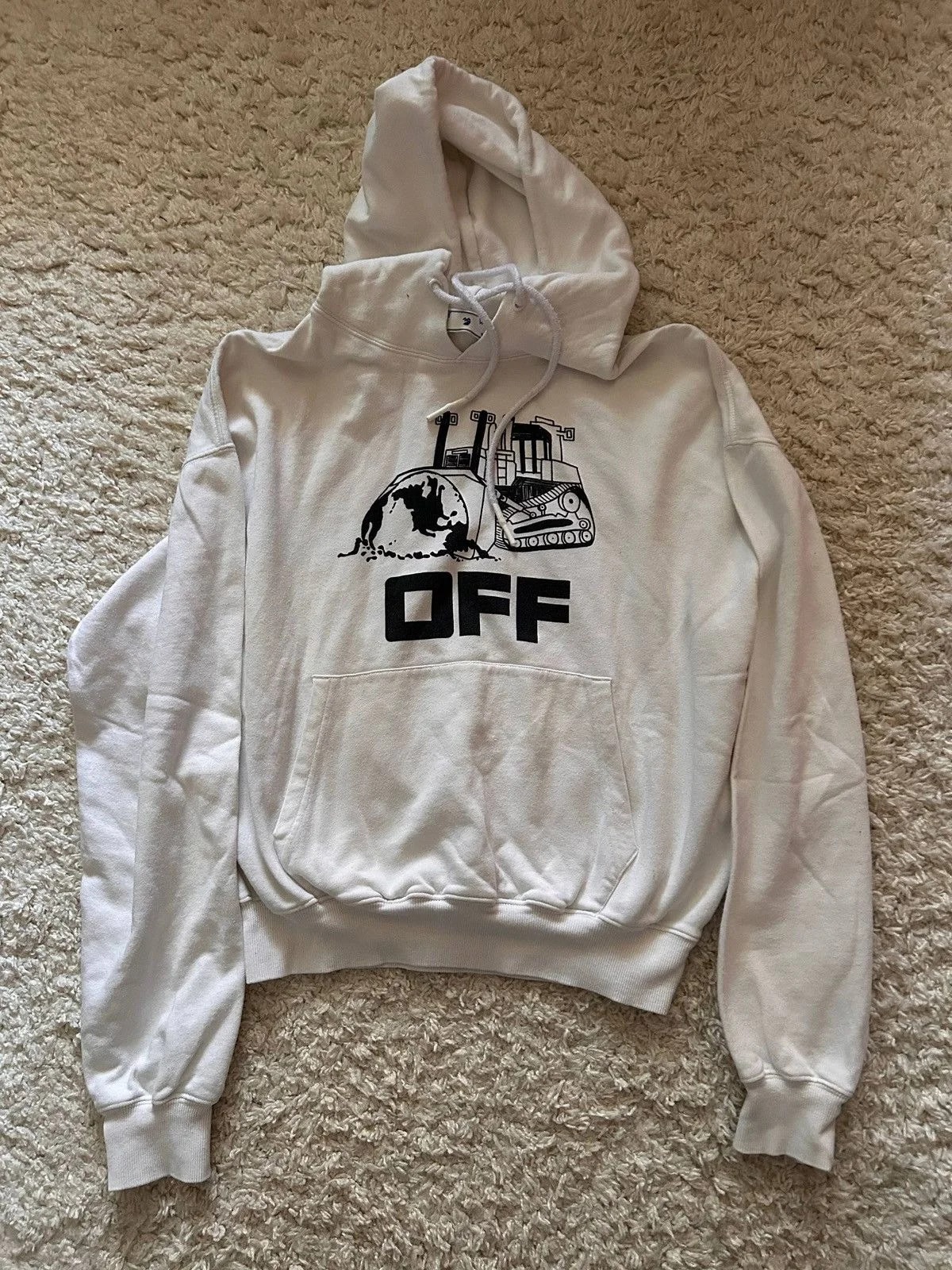 Off-White — Off-White World Caterpillar Over Hoodie — streetwear — resale