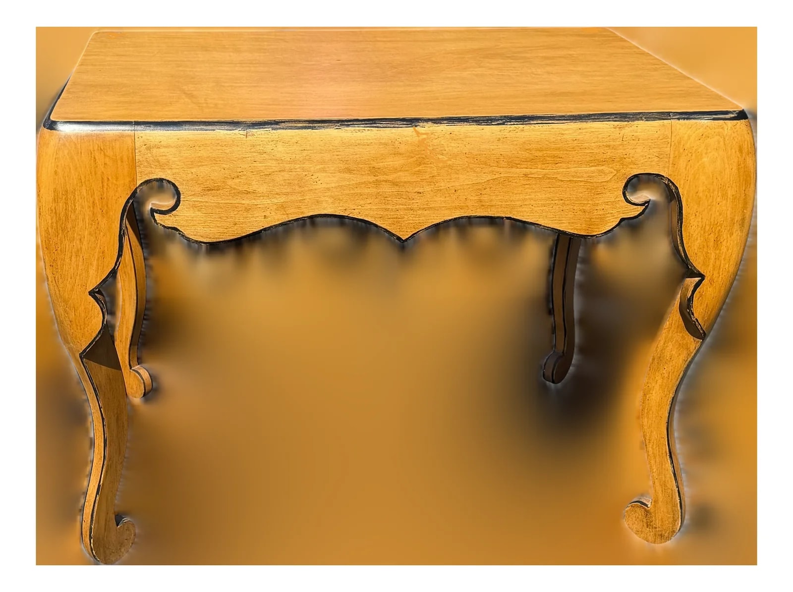Dessin Fournir — Dessin Fournir Italian Cut Out Tea Or Side Table — Furniture — resale