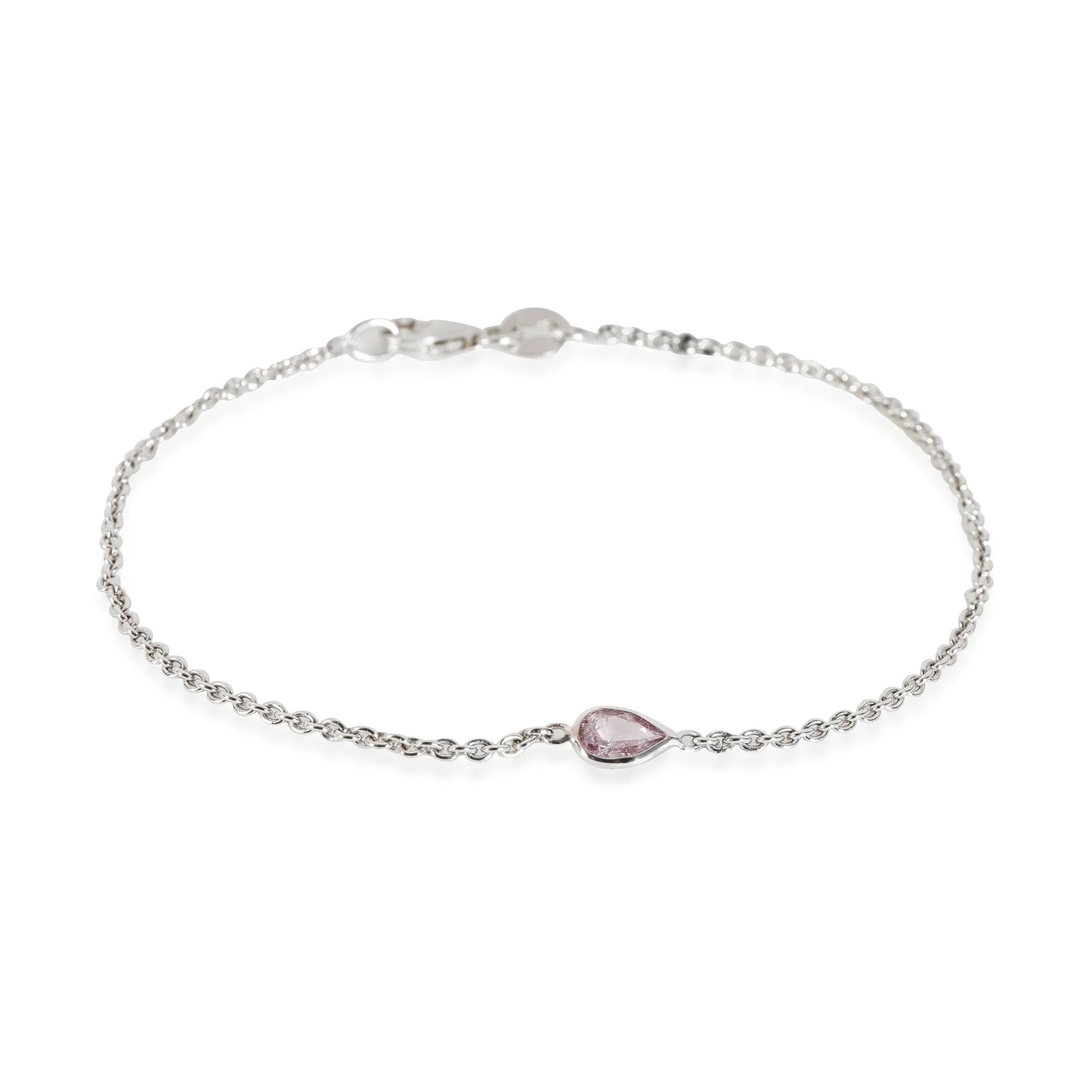 Mygemma — Gia Fancy Intense Purplish Pear 14k White Gold 0.18 Ct — Jewelry — resale