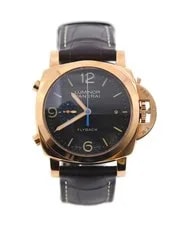 Panerai — Panerai Luminor Flyback 18K Rose Gold PAM00525 — Watch — resale