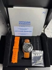 Panerai Luminor Chrono PAM 00074 Titanium/Steel Zenith El Primero 2002 (Full-Set 2