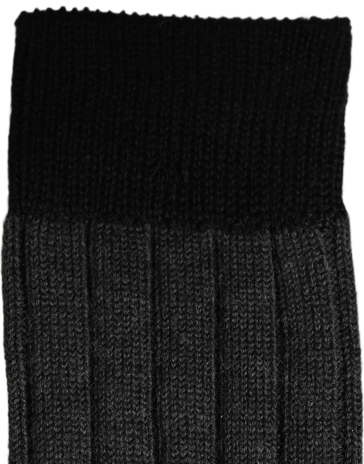 Dolce & Gabbana Dark Logo Calf Long Ribbed Accessory Socks 4