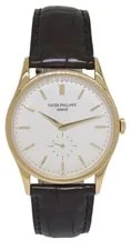 Patek Philippe 5196 Calatrava 18k Yellow Gold 37mm Manual 5196J 2