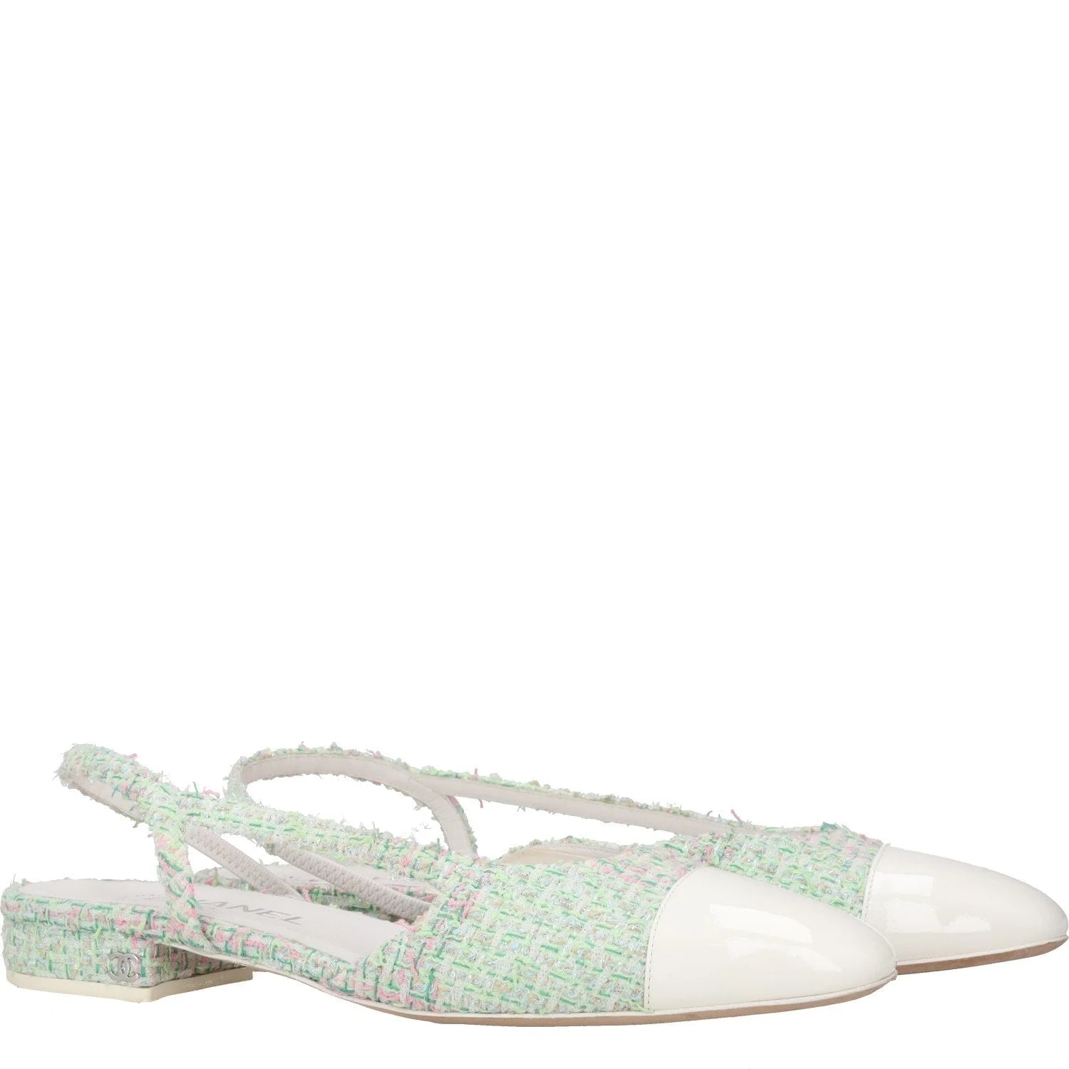 Chanel — Chanel Cap-Toe Slingback — Designer Shoe — resale