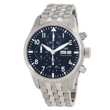 IWC — IWC Pilots Chronograph Automatic Black Dial IW388113 — Watch — resale