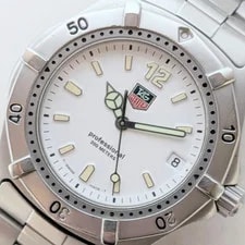 TAG Heuer 2000 Professional WK1111-1 White 38mm Quartz 2