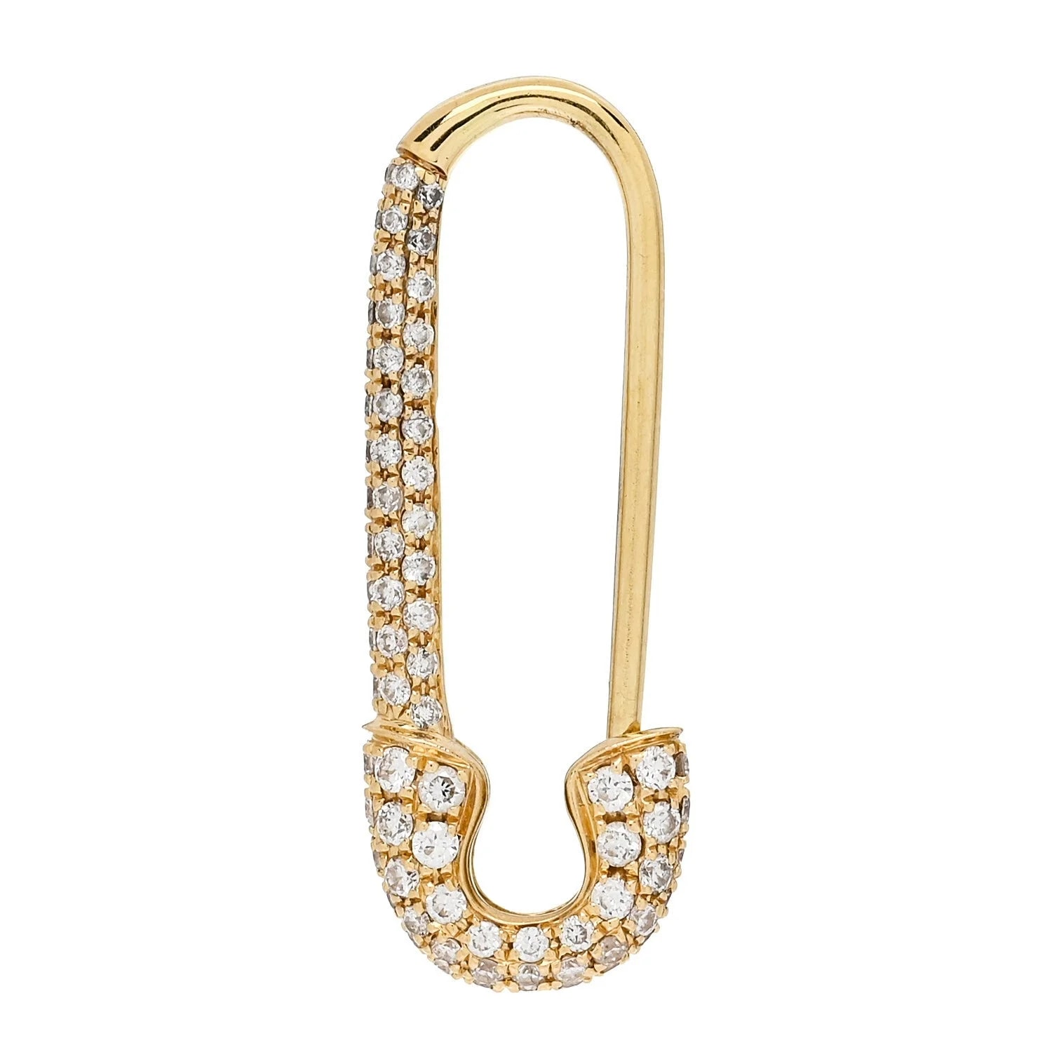 Anita Ko — 18K Yellow Gold Safety Pin — Jewelry — resale