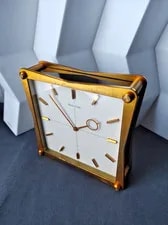 Jaeger-LeCoultre Double Face 1958 Clock 125th Anniversary Ref. 380 4