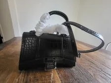 ! Balenciaga, , Cocodrile Embossed, Accessories, 7.5" Wieth 2