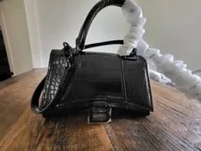 ! Balenciaga, , Cocodrile Embossed, Accessories, 7.5" Wieth 3