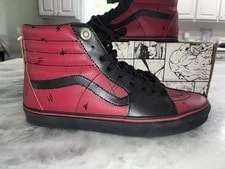 Limited Edition Deadpool Vans - Size 11 “Excellent Condition” 2