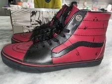 Limited Edition Deadpool Vans - Size 11 “Excellent Condition” 3
