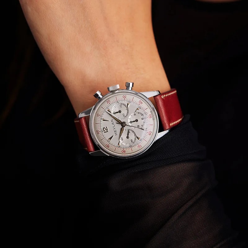 1960s Meylan Chronograph Ref. 805-61 With Decimal Scale 2