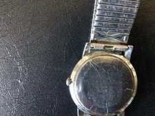 Omega Black Dial W/ Gold Early 1960s Manual Wind ’S Runs A Little Slow 4