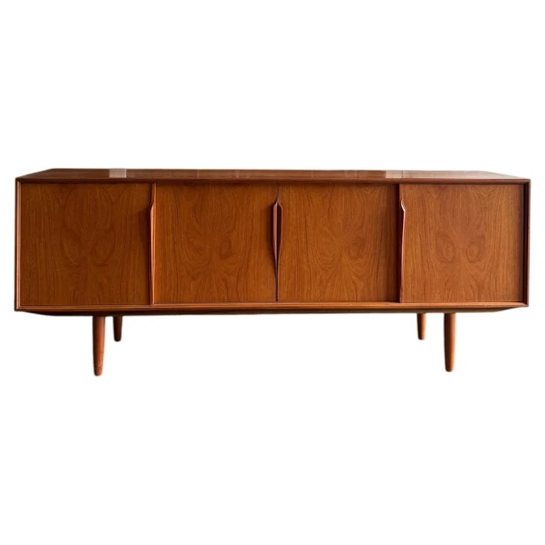 Axel Christensen — Mid Century Modern Danish Teak Credenza By Axel Christensen — Furniture — resale