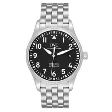 IWC Pilot's Mark Xviii Steel Black Dial IW327009 2