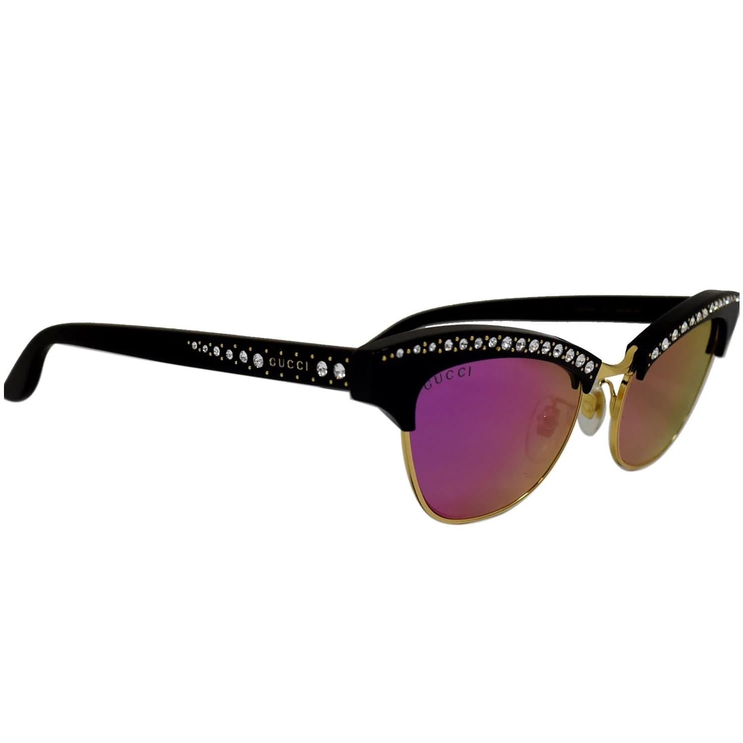Gucci — Gucci GG0153S 001 Frame Cat Eye Sunglasses Lens — Accessory — resale