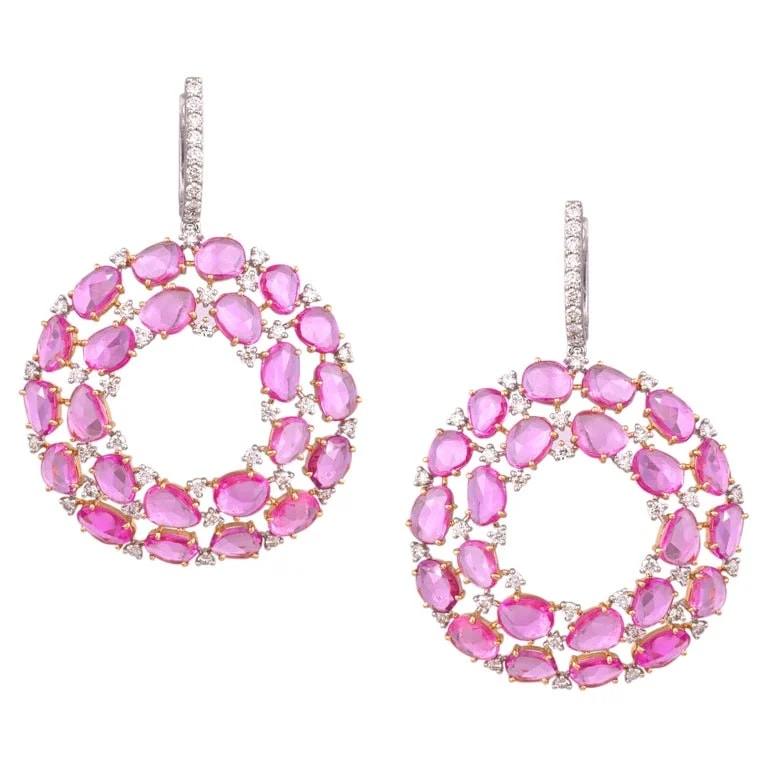 Jewel Hub — Set in 19.98 Carat Cut & Chandelier — Jewelry — resale