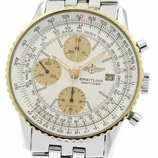 Breitling Old Navitimer 81610 Automatic 42mm Silver;Gold Chronograph 2