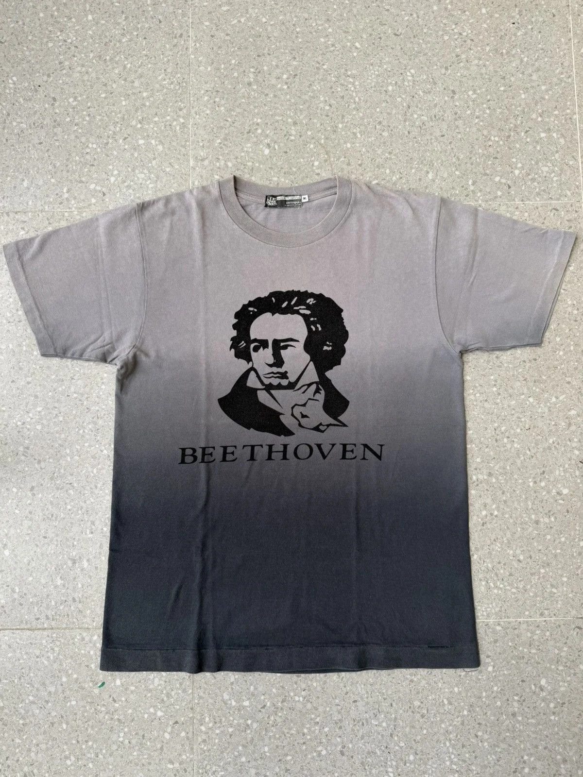 BAPE — OG Bape Beethoven Print T Shirt 2001 — streetwear — resale