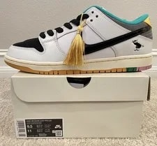 Nike SB Dunk Low Pro QS Csef Size 9.5 HJ4132-100 New in Box 3