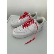 Nike × Supreme Air Force 1 Low "Mini Box LogoWhite" sz9 4