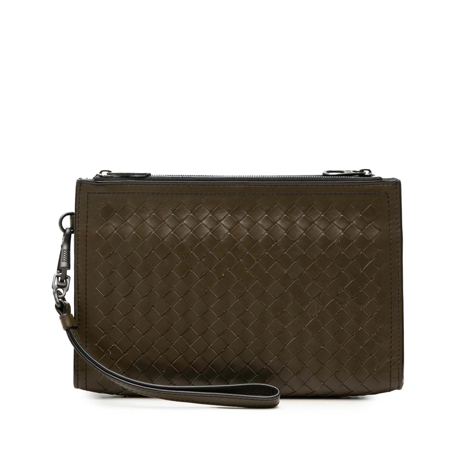 Bottega Veneta — Double Zip Wristlet — Handbag — resale