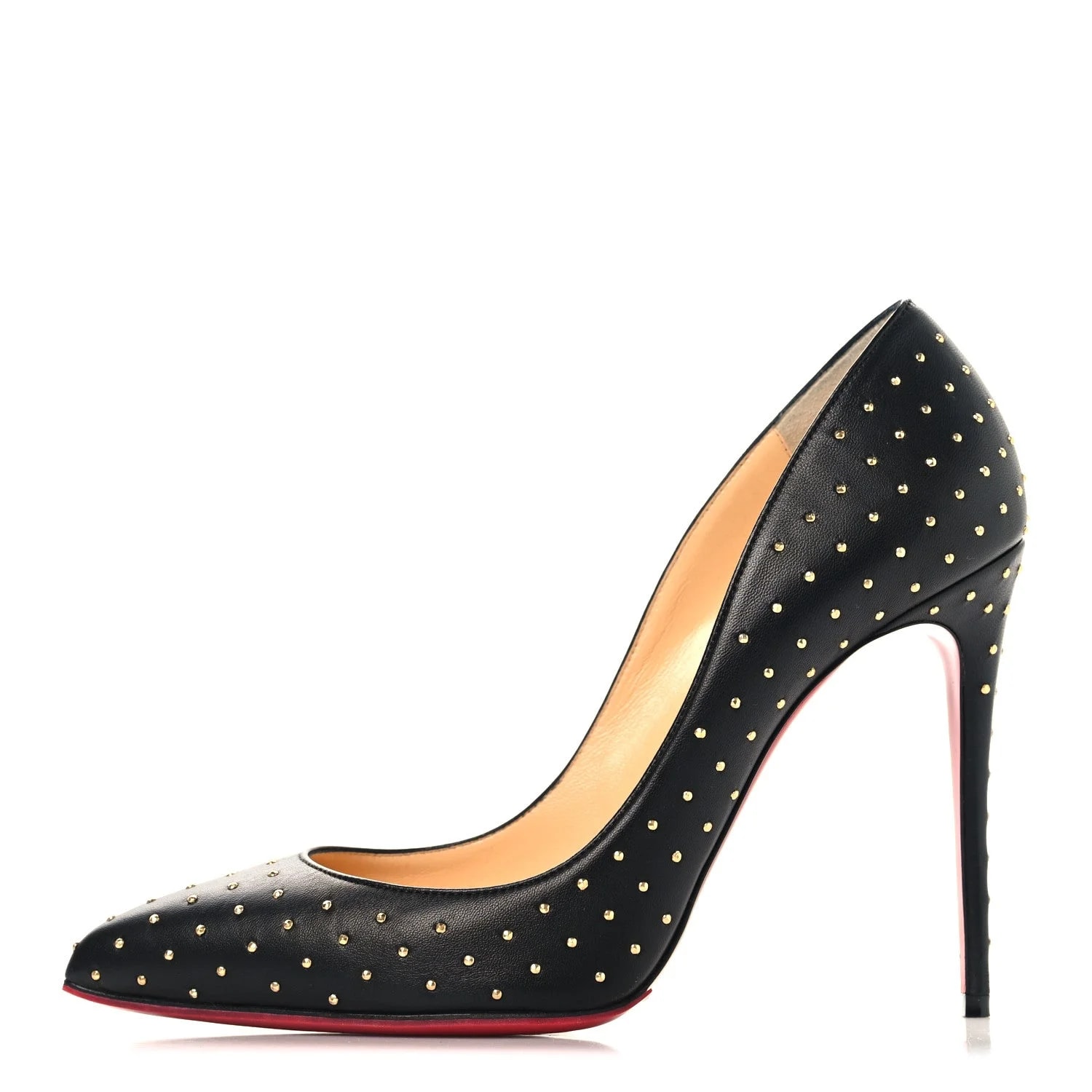Christian Louboutin — Pigalle Follies Plume 100 39 Antique — Designer Shoe — resale