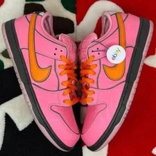 Nike SB Dunk Low the Powerpuff Blossom FD2631-600 10 *Lightly Worn* 2