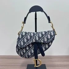 Dior — Dior Mini Saddle ' ' - Very Good #1PTEBEL — Handbag — resale