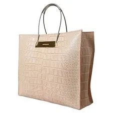 Balenciaga Exotic Embossed Cable Handle Shopper 17500usd 2