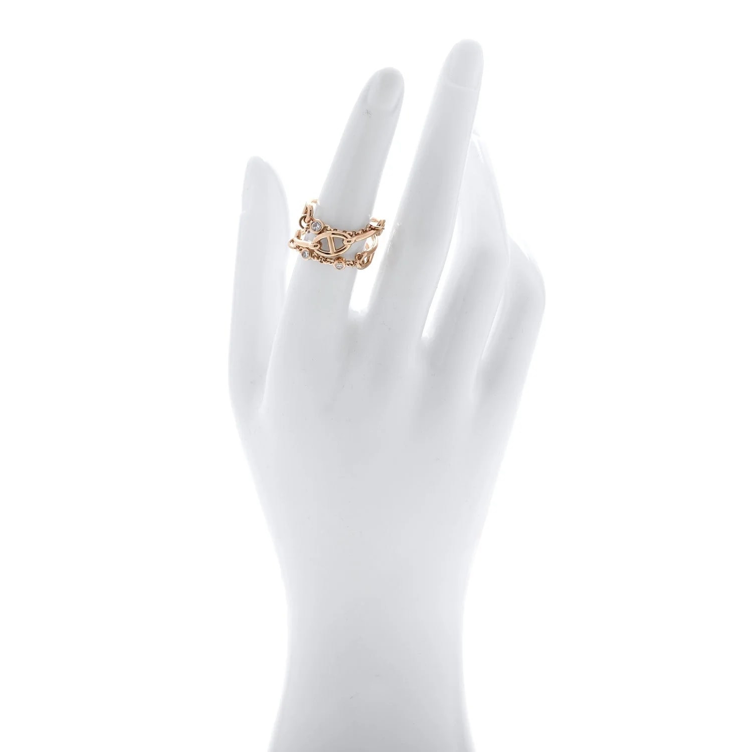18K Rose Gold Chaine d'Ancre Chaos 54 7 2