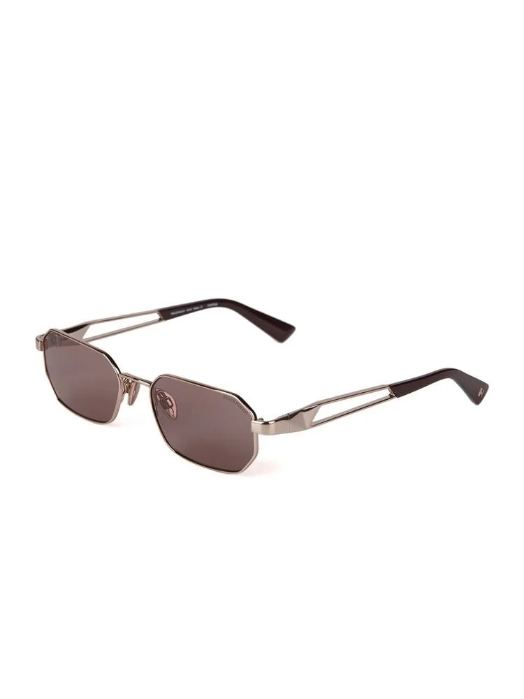 Hickmann Hi3248 Metal Rectangle Sunglasses — Rose Gold 2