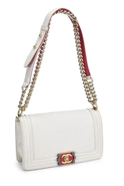 Cube Embossed Boy Bag Medium 4