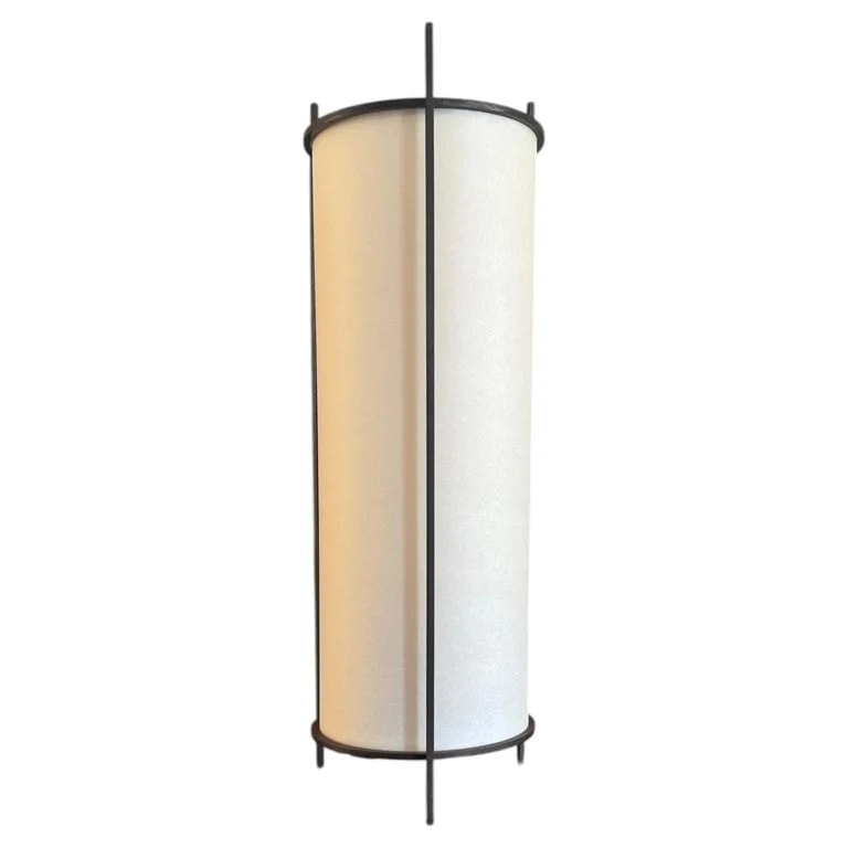 1950’s French Metal and Parchment Lamp — Furniture — resale