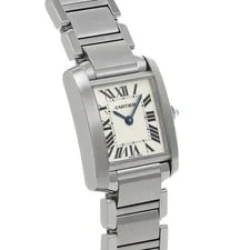 Cartier Tank W51008Q3 ( 2384) 18mm Stainless Steel Silver #WW9235 3